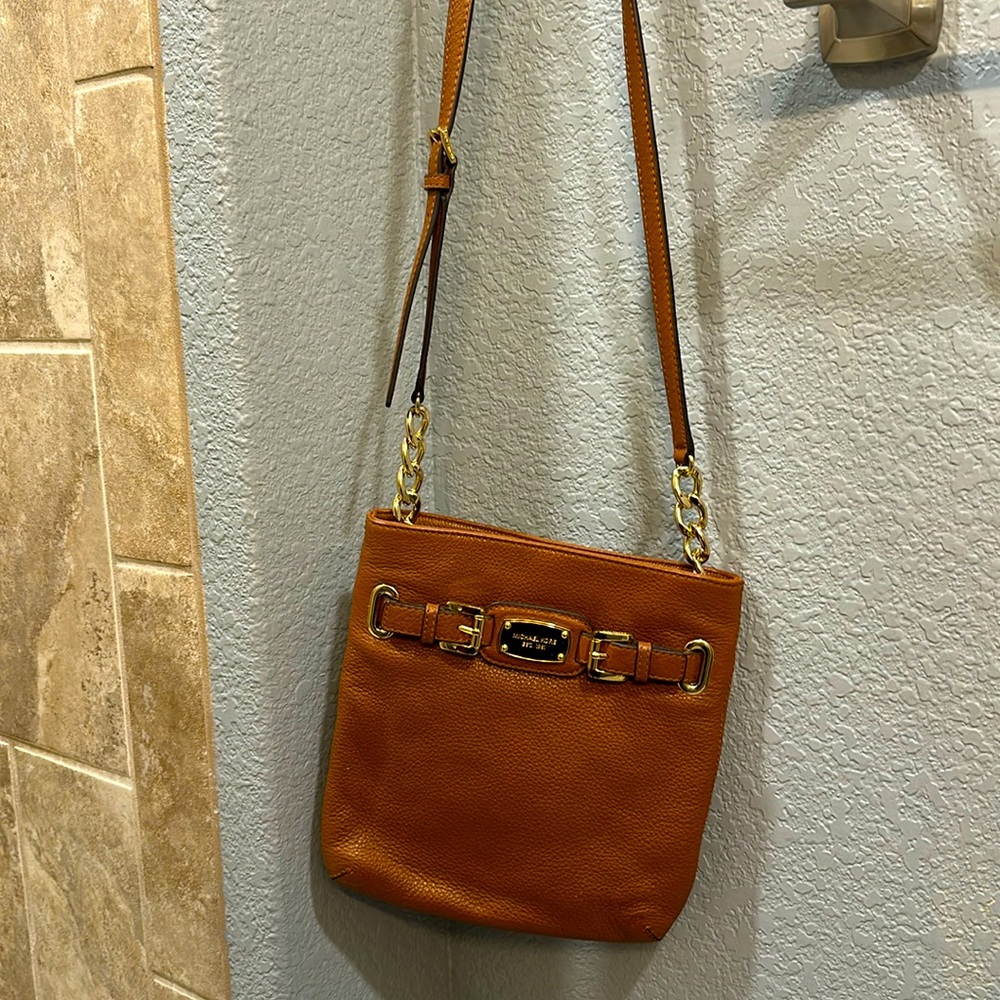 Michael Kors Camel colored crossbody